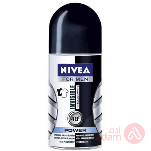 Nivea Deo Roll Invisible Black & White Original Men | 50Ml