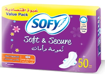 SOFY SOFT&SECURE MAX  COM L WING 3X50