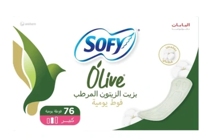 SOFY OLIVE PANTYLINER LARGE 76PCS