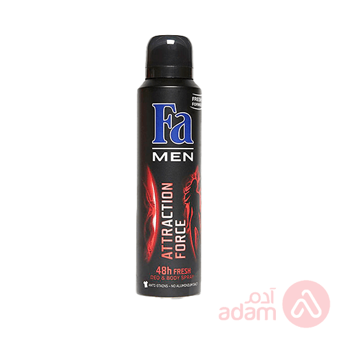 Fa Deo Spray Men Attraction Force | 150Ml