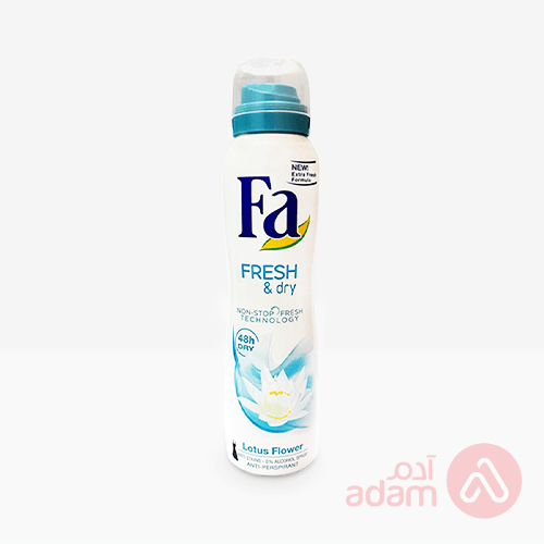 Fa Deo Spray Fresh & Dry Lotus Flower | 150Ml