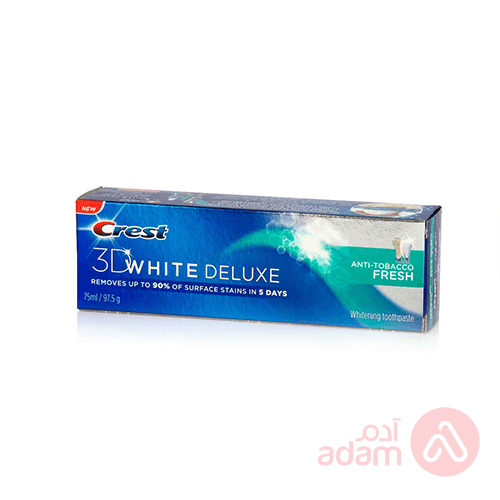 Crest Toothpaste 3Dwhite Deluxe Anti-Tobacco Fresh | 75Ml