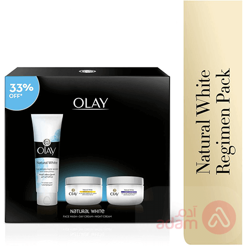 Olay Natural White | 50 Ml Day + Night | 50G Free