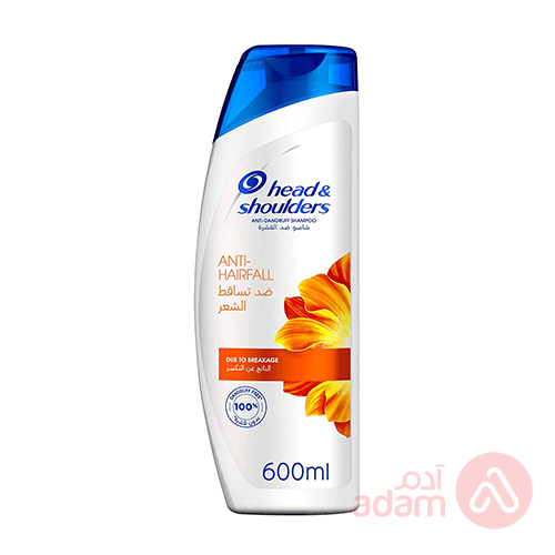 Head&Shoulders Shampoo Anti Hairfall | 600Ml