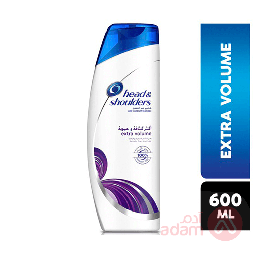 Head&Shoulders Shampoo Extra Volume | 600Ml