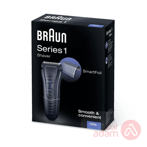 Braun Trimmer Black Men`S Shaver 130S