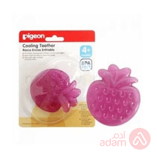 Pigeon Cooling Teether | Strawberry