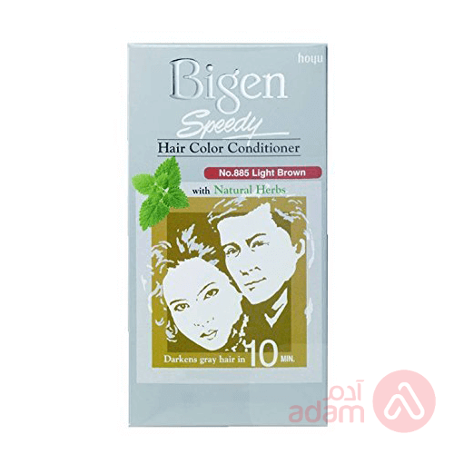 Bigen Speedy Hair Color Conditioner No 885 Light Brown | 40G