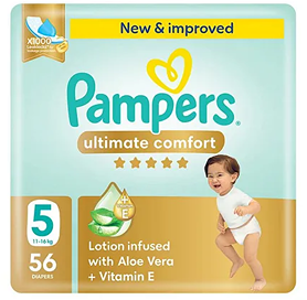 Pampers Premium Care No 5 (11-18 Kg) | 56Pcs
