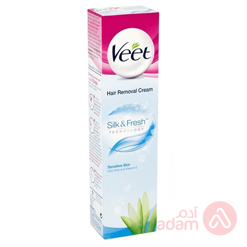 Veet Hair Removal Cream Silk And Fresh Sensitive | 100G