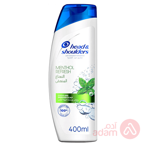 Head&Shoulders Shampoo Menthol Refresh | 400Ml
