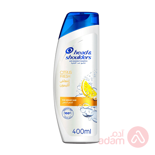 Head&Shoulders Shampoo Citrus Fresh | 400Ml