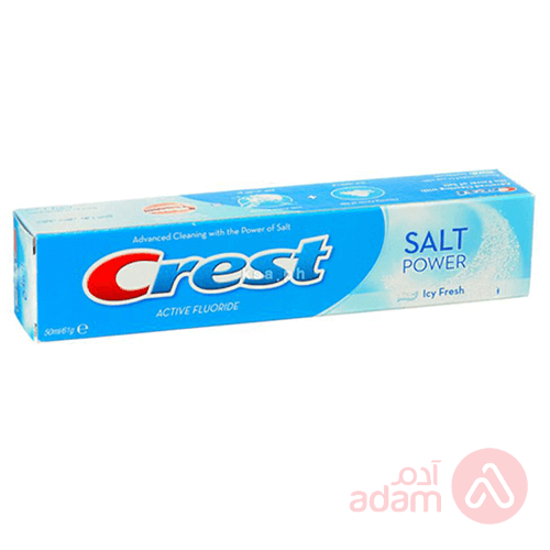 Crest Toothpaste Cavity Protection Salt Power Icy Fresh | 50Ml