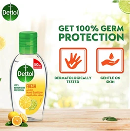 DETTOL HAND SANITIZER FRESH 50M