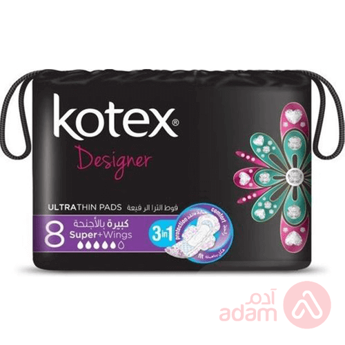 Kotex Designer Ultrathinpads Super Wings | 8Pads