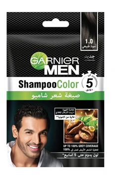 GARNIER MEN Shampoo Color NO 1.0 NAT BLACK