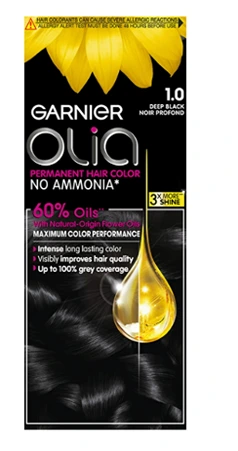 غارنية صبغة دائمة للشعر 1.0 أسود غامق