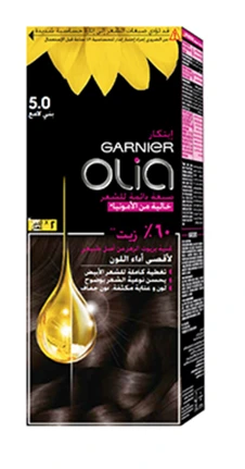 غارنية صبغة دائمة للشعر 5.0بني لامع