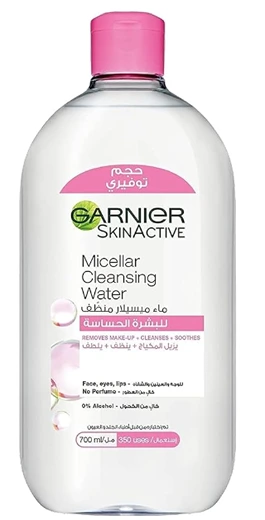 غارنيةماءمسيلارمزيل مكياج منظف وملطف700م