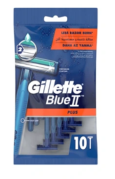 GILLETTE BLUE 2 PLUS 10PCS(8447)(9401)