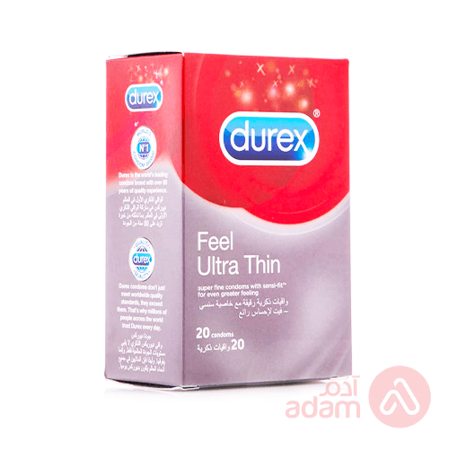 Durex Condom Feel Ultra Thin | 20Pcs