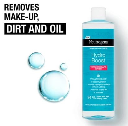 NEUTROGENA HYD BOOST TRIP MICLR WTR 400M
