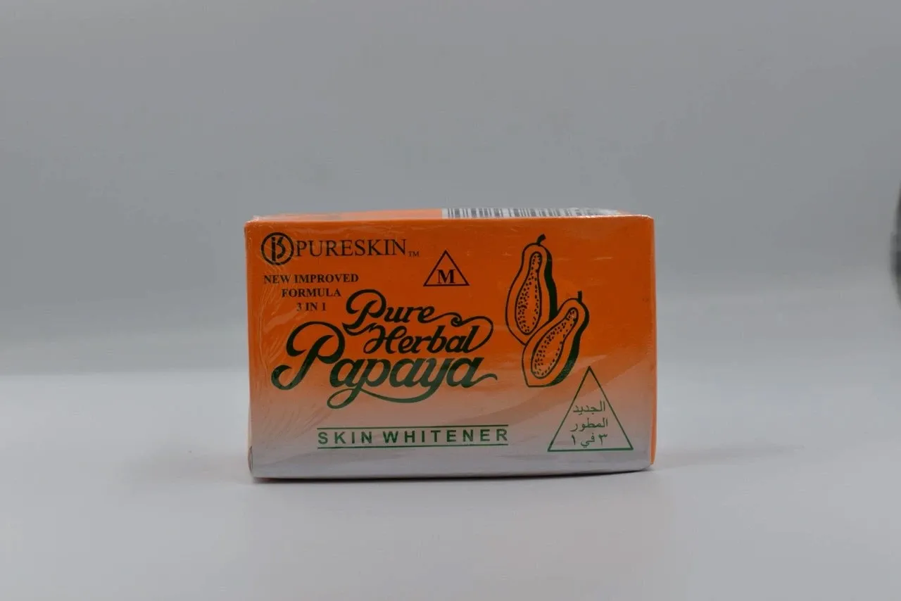 PURESKN PURE HERB PAPAYA SOAP 3IN1 135G