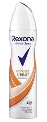 REXONA SPY MOTIONSENSE WORKOUT 150M