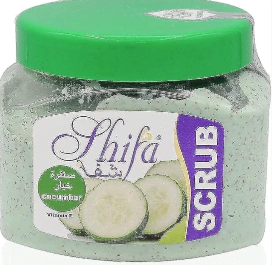 SHIFA SCRUB CUCUMBER VITA E 500ML