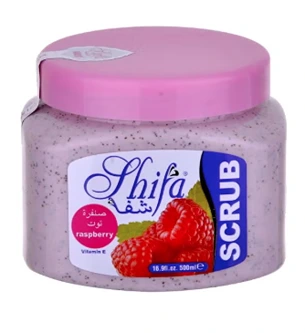 SHIFA SCRUB RASPBERRY VITA E 500ML