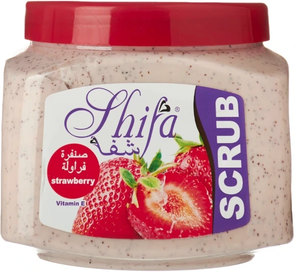 SHIFA SCRUB STRAW VITA E 500ML