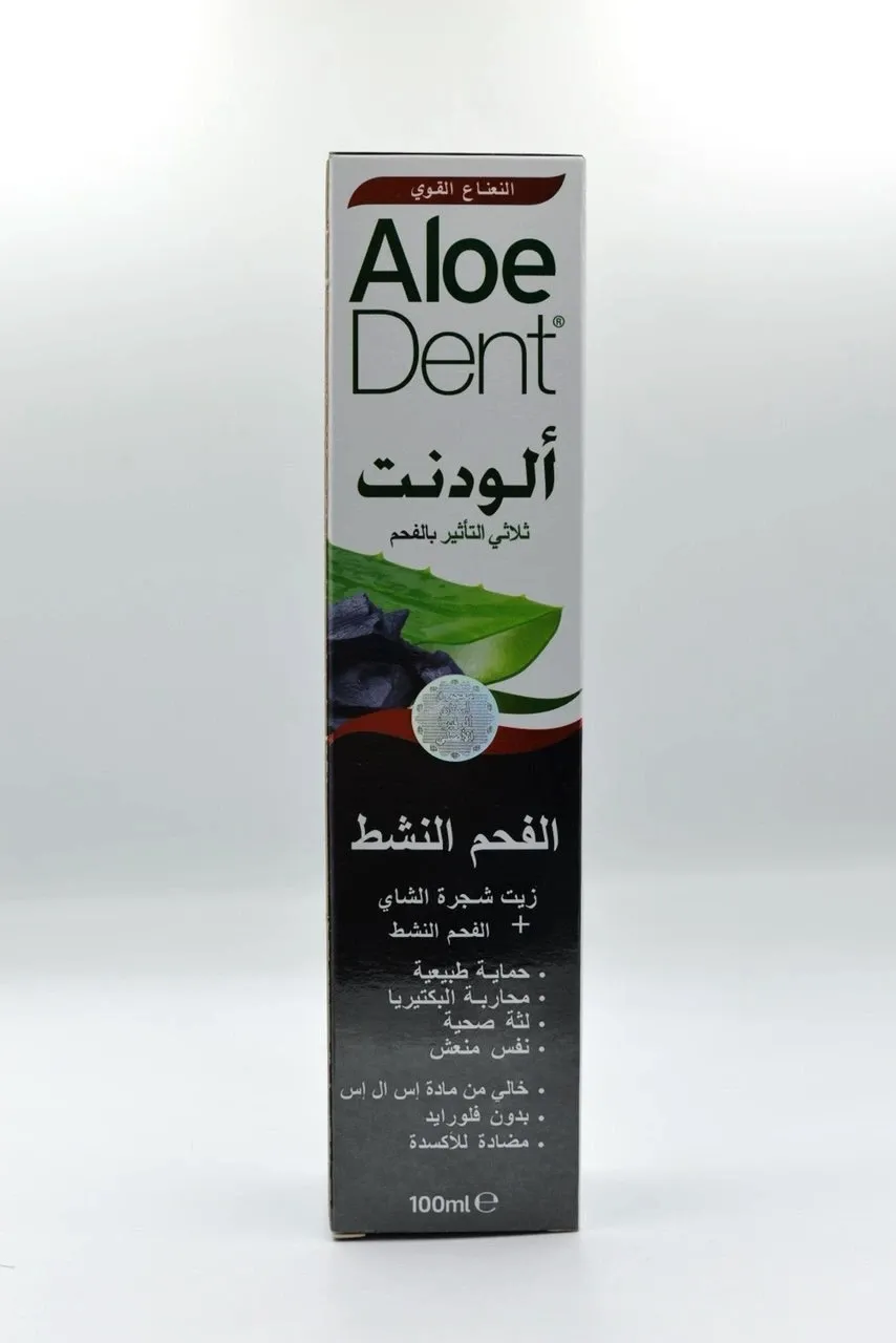 ALOEDENT TP CHARCOAL +TTO 100ML