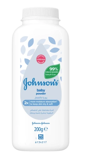 JOHNSON BABY Powder NATURAL 99% 200GM