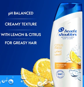 HEAD&SHOULDERS SH CITRU FRESH200ML LEMON