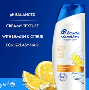HEAD&SHOULDERS SH CITRUS FRSH 390ML(LEM)