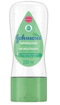 JOHNSON BABY OIL GEL ALOE+VITE E 200ML