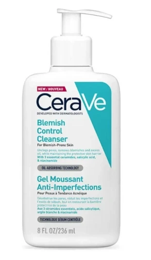 CERAVE BLEMISH CONTROL CLEANSER 236 ML