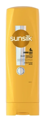 SUNSILK CONDITIONER SILKY &SMOOTH 340 ML
