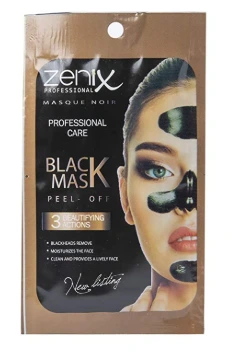 زينيكس ماسك اسود للوجه 1 قطعه