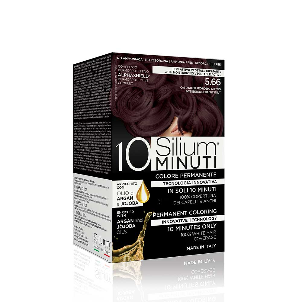 SILIUM H DYE 10MIN INTRED L CHESTNUT5.66