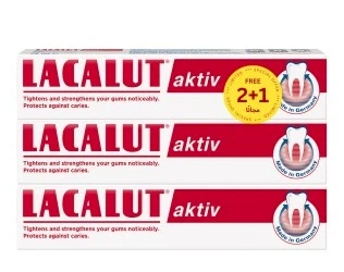 LACALUT ACTIVE T P 2+1 OFFER 75ML