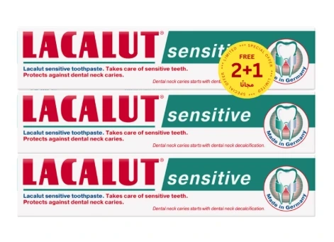 LACALUT SNSTV ToothPaste OFFER 2+1 75ML