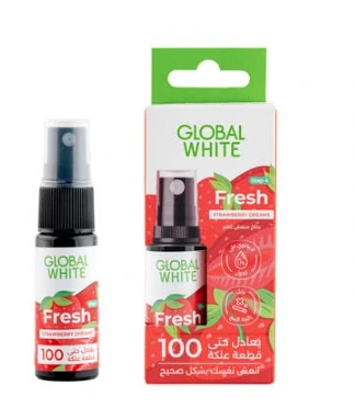 GLOBAL WHITE STRAWBERRY ORAL SPRAY 15ML