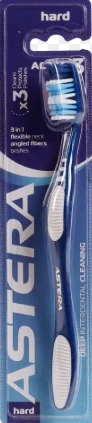 أستيرا فرشاة أكتيف 3 شعيرات خشنة