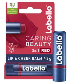LABELLO CARING BEAUTY SPF 30 RED 4.8GM