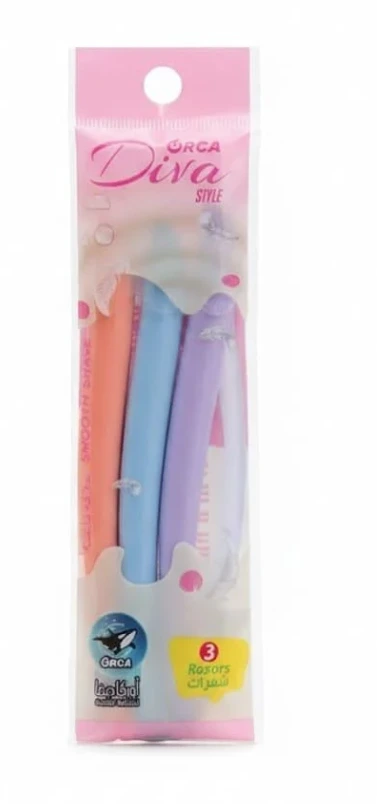 اوركا ديفا ستايل 3شفرات دقيقة للحواجب