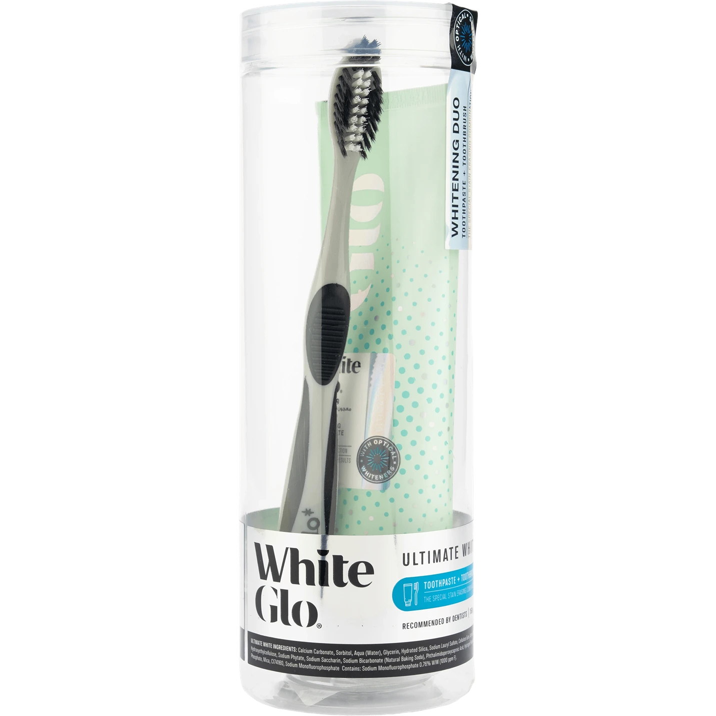 وايت جلو ديو معجون مع فرشاة160جم