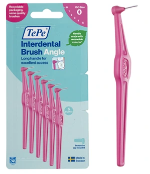 TEPE T B INTERDENTAL ANGLE PINK0.4MM6P