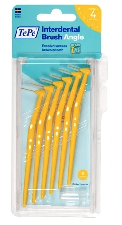 TEPE T B INTERDENTAL ANGL YELLOW0.7M6P