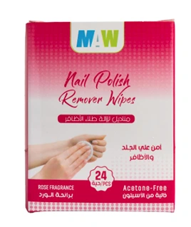 MAW NAIL POLISH ROSE 24PIC